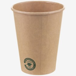 Kraft zero plastic carton cups 360 ml 50 pcs